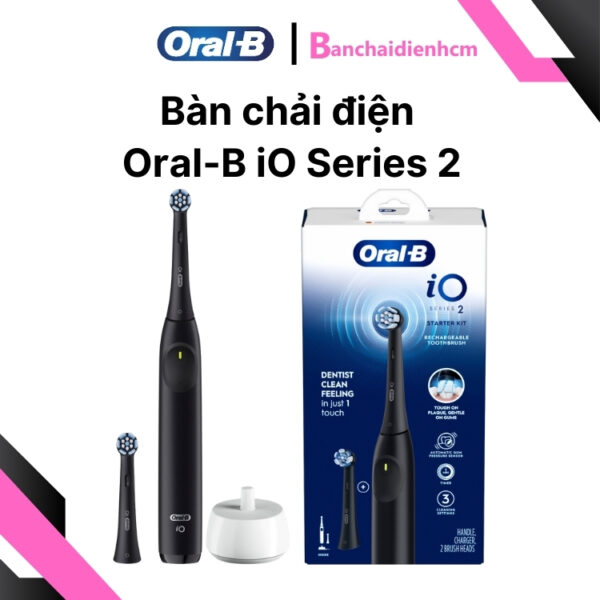 ban chai dien oral b io series 2 mau den