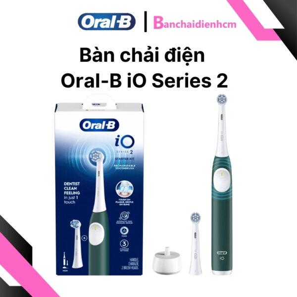 ban chai dien oral b io series 2 mau xanh