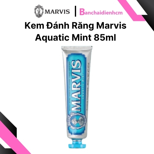 Kem Đánh Răng Marvis Aquatic Mint 85ml