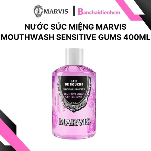 Nước Súc Miệng Marvis Mouthwash Sensitive Gums 400ml