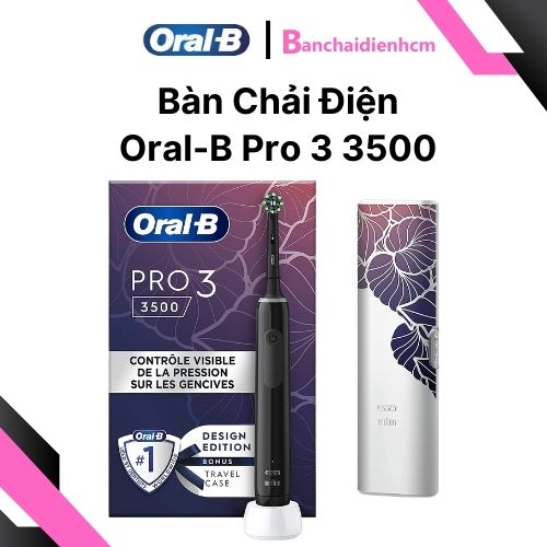 Bàn chải điện Oral-B Pro 3 3500 Chính Hãng