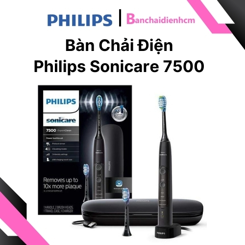Bàn chải điện Philips Sonicare 7500 Chính Hãng